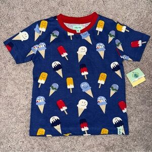 Lilly + Sid New w Tags Happy Ice Print T-Shirt 3-4 Years